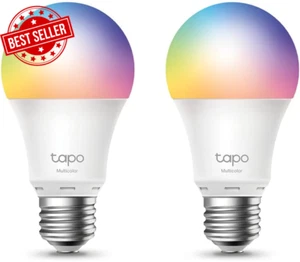 Tapo L530ESmart Wi-Fi Light Bulb,Multicolor, E27,60W Equivalent,No Hub Required - Picture 1 of 8