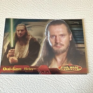 Topps - Star Wars Evolution "QUI-GON JINN" #63 Trading Card - Picture 1 of 2