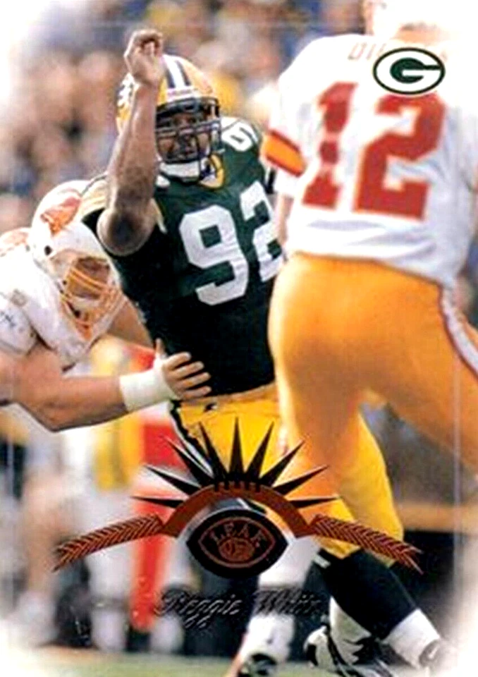 1997 Leaf #60 Reggie White Green Bay Packers HOF - Image 1 of 1