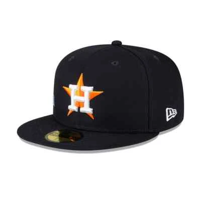 Houston Astros New Era 59FIFTY MLB Navy Texas Stateview Fitted Hat Size 7 5/8 - Image 1 of 4
