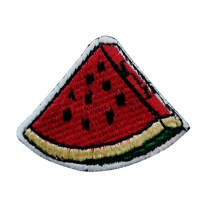 Watermelon Patch Iron Sew On Fruit Embroidered Badge Embroidery Clothes Applique - Picture 1 of 3
