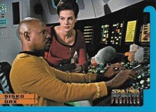 Star Trek Deep Space Nine Profiles Trials & Tribble-Ations Card #4 Skybox 1997