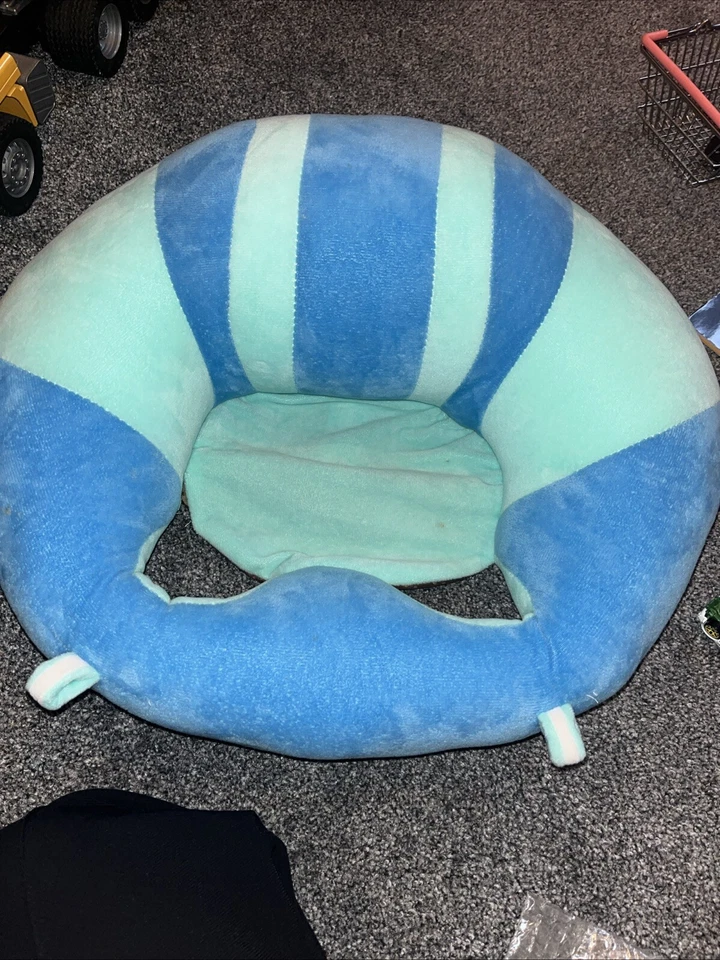 USED Cartoon Baby Seat Sofa With Leg Holes - Image 1 of 1