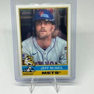 2025 Topps Heritage Chrome Variation #31 Jeff McNeil New York Mets - Picture 1 of 2