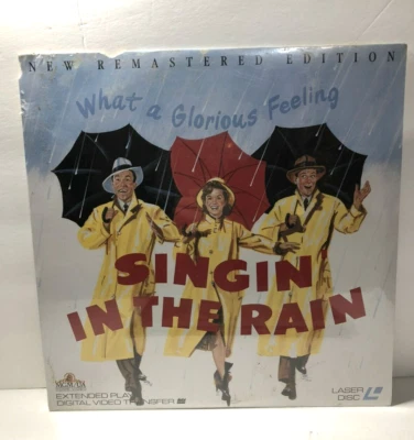 Singing in the Rain Movie Laserdisc -1952 - Gene Kelly Debbie Reynolds -SEALED - Image 1 of 3