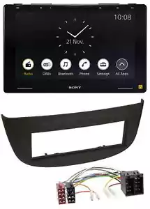 Sony USB MP3 DAB Bluetooth Autoradio für Renault Twingo (07-12) schwarz - Bild 1 von 7