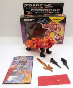 Transformers Predacon #2 Rampage c.1986 Hasbro de colección con caja G1 - Imagen 1 de 14