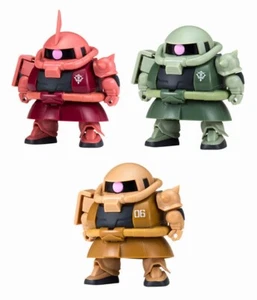 3 x Gundam Exceed Modell Zaku SD-MS01 Bandai Gashapon Figur Set Sammlung Spielzeug - Bild 1 von 2