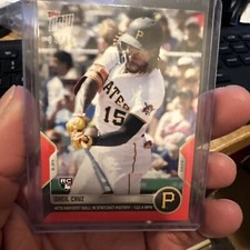 2022 TOPPS NOW #768 ONEIL CRUZ PITTSBURGH PIRATES ROOKIE 122.4 Red Parallel 4/10