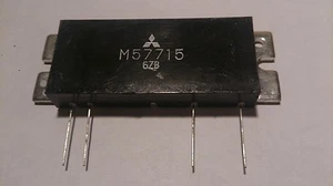 M57715 OEM Mitsubishi Integrated Circuit RF Power Module 144-148MHZ FM M. Radio - Picture 1 of 1