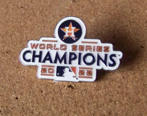 2022 Houston Astros WS pin World Series Champions MLB c41406 - Picture 1 of 8