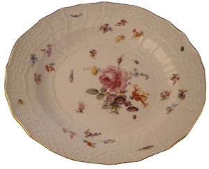 Antique 19thC Meissen Porcelain Kaiser Wilhelm II Soup Plate Porzellan Teller #2 - Picture 1 of 8