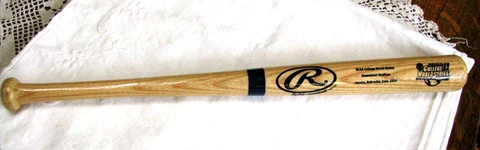 Vintage College World Series Souvenir Baseball Bat 2004 Cover