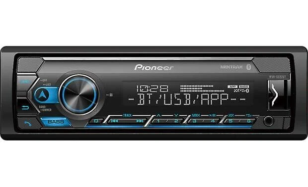 Pioneer MVH-S322BT Single DIN Smart Sync Bluetooth Digital Media Car Receiver - Image 1 of 1