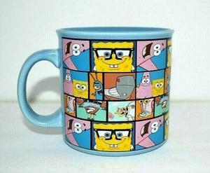 MINT SpongeBob Square Pants Nickelodeon 20 Oz Jumbo Ceramic Coffee Tea Mug RARE - Picture 1 of 5