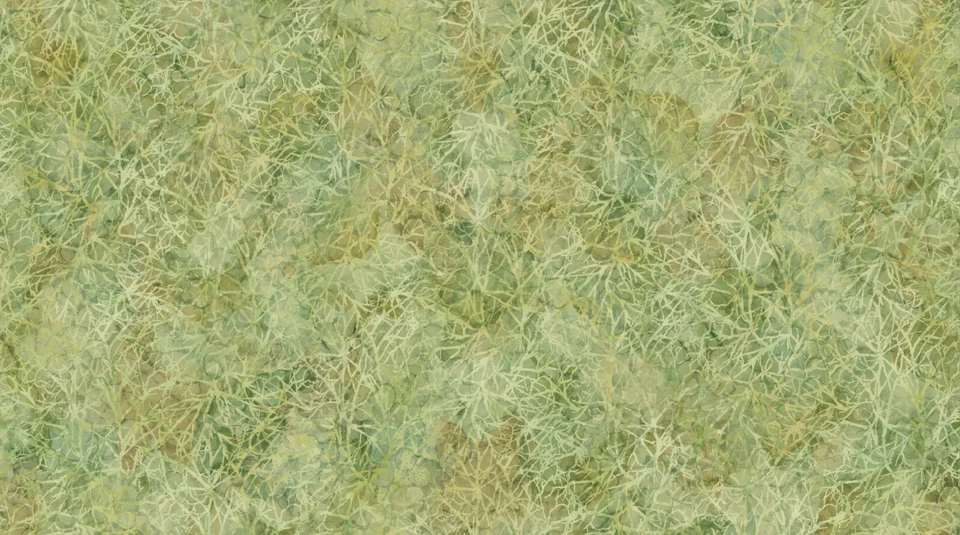 Northcott Autumn Breeze  DP28060 72 Green Tonal Branch Texture  Cotton - Image 1 of 1