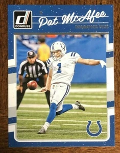 PAT McAFEE Colts 2016 Donruss Football #131 Sweet Card come nuovo / 2 disponibili - Foto 1 di 1