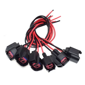 Juego de 6 conectores de arnés de inyector de combustible para Ford Lincoln Mercury 1P1344 nuevo - Imagen 1 de 10