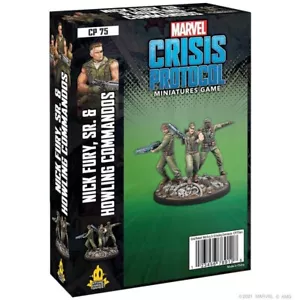 Marvel: Crisis Protocol - Nick Fury Sr. & the Howling Commandos - Picture 1 of 2