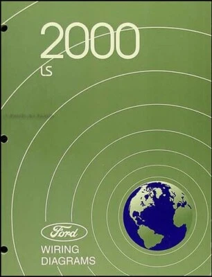 Manuale Di Diagramma Elettrico Per Lincoln LS 2000 OEM Originale - Immagine 1 di 3
