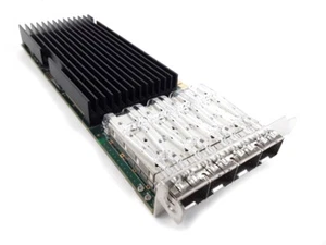 Silicom PE310G4SPI9LB-XR-FE Quad Port SFP+ X520-DA4 Server Adapter Low-Profile - Afbeelding 1 van 6