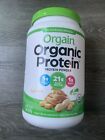 Orgain Organic Plant Based Protein Powder Peanut Butter - Vegan Low Net Carbs...