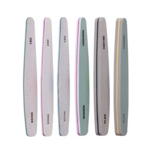 6 Pcs/Set Double-Sided Nails Files Set Nails Buffer Acrylic Gels Nails Files - Picture 1 of 8