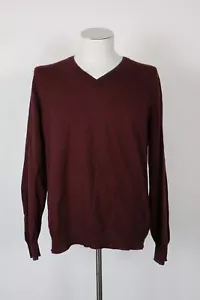 ALVIERO MARTINI I CLASSE MAGLIONE COTONE CASHMERE UOMO TG. XL SWEATER MAN ITALY - Picture 1 of 8