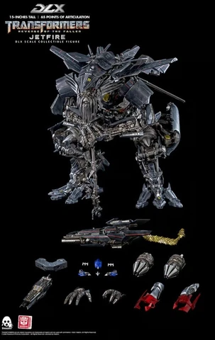 ThreeZero Transformers Revenge Of The Fallen 15" Figure DLX Deluxe Scale JETFIRE Cover