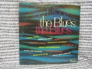 THE BLUES -LP - ON VEE JAY 1020 WHITE LABEL PROMO - Picture 1 of 4
