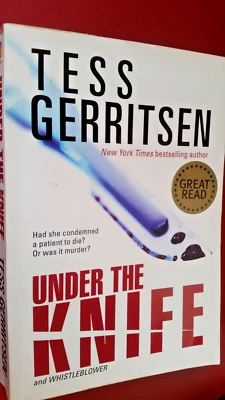 Under the Knife: AND Whistleblower by Tess Gerritsen (Paperback, 2005) - Image 1 of 4