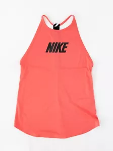 Nike Dri-Fit Women's Fire Orange Strap Back Active Wear Running Singlet XS - Picture 1 of 3