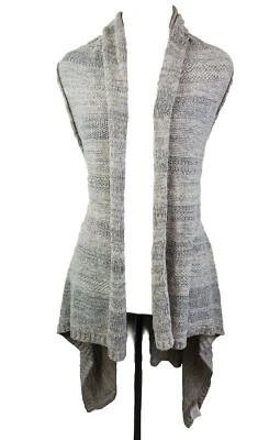 Suéter Cárdigan Anthropologie Sparrow Xs Capas Dobladillo Asimétrico Largo Foto 1 de 4