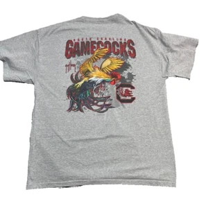 South Carolina Gamecocks Guy Harvey T-Shirt Mens XL Fishing Cocks Double Sided - Picture 1 of 8