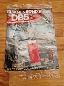 EAGLEMOSS 1/8 BUILD YOUR OWN JAMES BOND 007 ASTON MARTIN DB5 ISSUE 51 INC PARTS - Picture 1 of 2