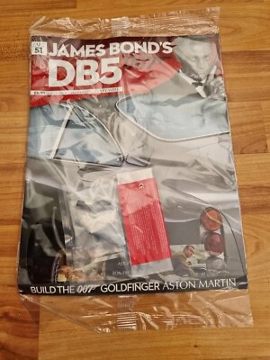 Eaglemoss 1/8 Costruire il Proprio James Bond 007 Aston Martin DB5 Issue 51 Inc - Immagine 1 di 2