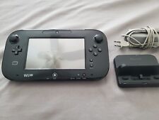 Nintendo Wii U Gamepad Wireless Controller WUP-010 Black (Has Issue) READ