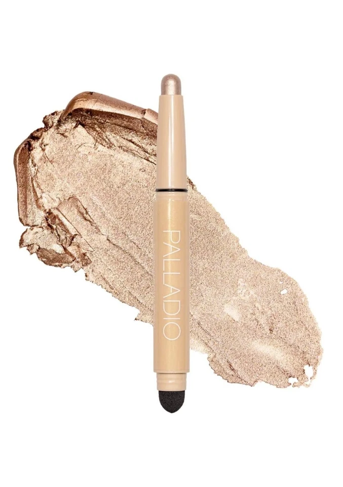 Palladio Barra de Sombra de Ojos Impermeable con Esponja Mezcladora ES02 - CHAMPAGNE Foto 1 de 1