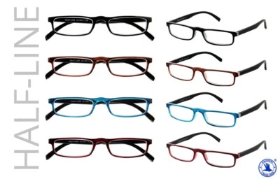 HALF-LINE Lesebrille von I Need You Stärken +1.00 dpt. bis +3.0 - Eye-Net