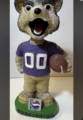 Washington Huskies Mascot Pepsi One Harry The Husker Bobblehead 00 Bobble Dobble Cover