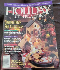 1993 Better Homes Gardens Holiday Celebrations Magazine COMING HOME FOR CHRISTMA - Picture 1 of 1