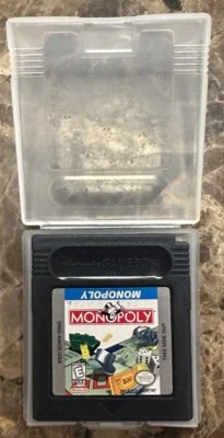 Monopoly Game Boy Original Parker Bros. Classic Board Game Authentic Vintage - Image 1 of 2