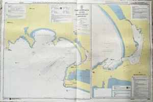 Admiralty 8066 PORT APPROACH GUIDE MANZANILLO (MAXICO) Genius Maritime Map Chart - Picture 1 of 12