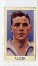(Gc5406) Chocolat Tobler one, E.J.Vinall Luton Town RARE Famous Footballers 1939