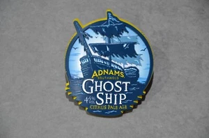 Insignia de clip de bomba de metal pesado Adnams Southwold Ghost Ship con fijaciones USADA EN MUY BUENA CONDICIÓN - Imagen 1 de 7