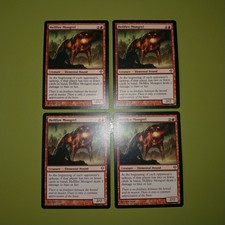 Hellfire Mongrel x4 Zendikar 4x Playset Magic the Gathering MTG