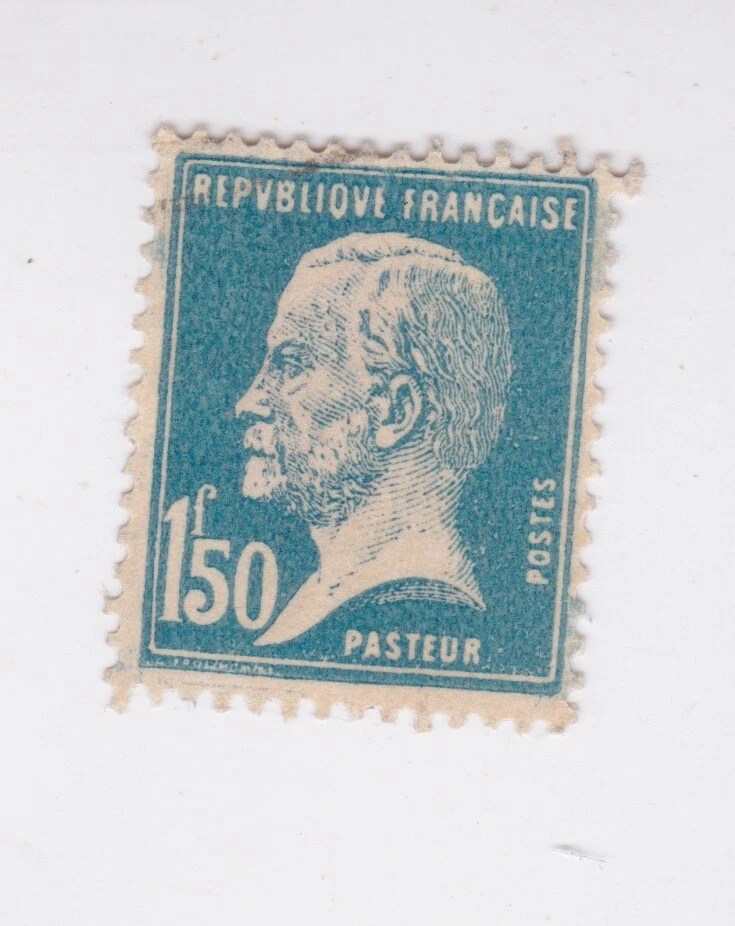 Sello FRANCIA 1926 Scott# 196 Louis Pasteur usado con muy poca cancelación Foto 1 de 1