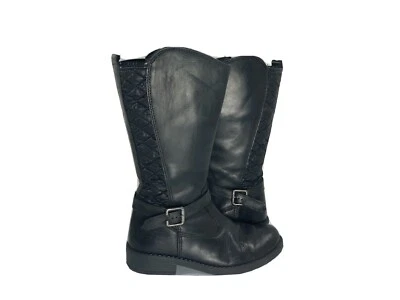 Botas de montar Dubarry para mujer de cuero acolchadas negras con hebilla EU 33 US 2 Foto 1 de 4