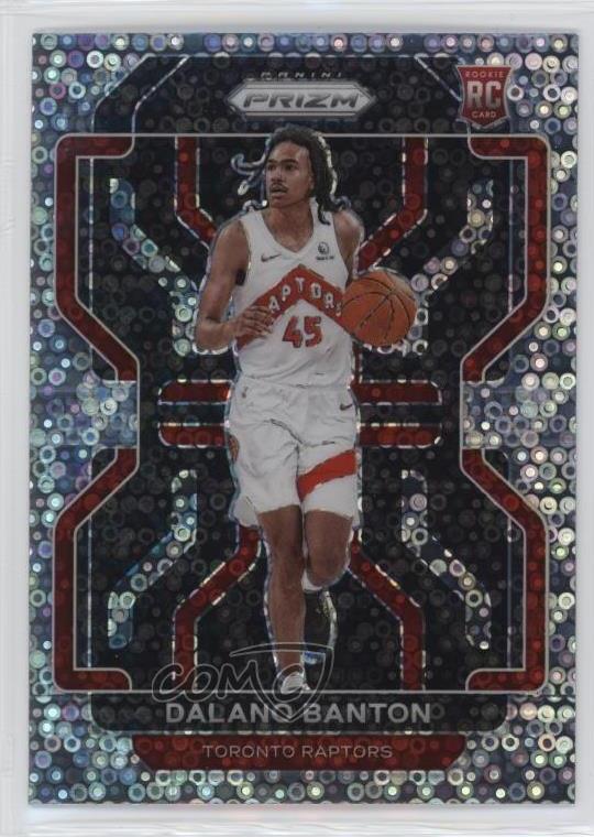 2021-22 Panini Prizm Fast Break Prizm Dalano Banton #328 Rookie RC