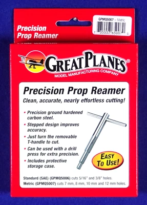GREAT PLANES METRIC PRECISION PROP REAMER ( PART # GPMQ5007 ) - Image 1 of 2